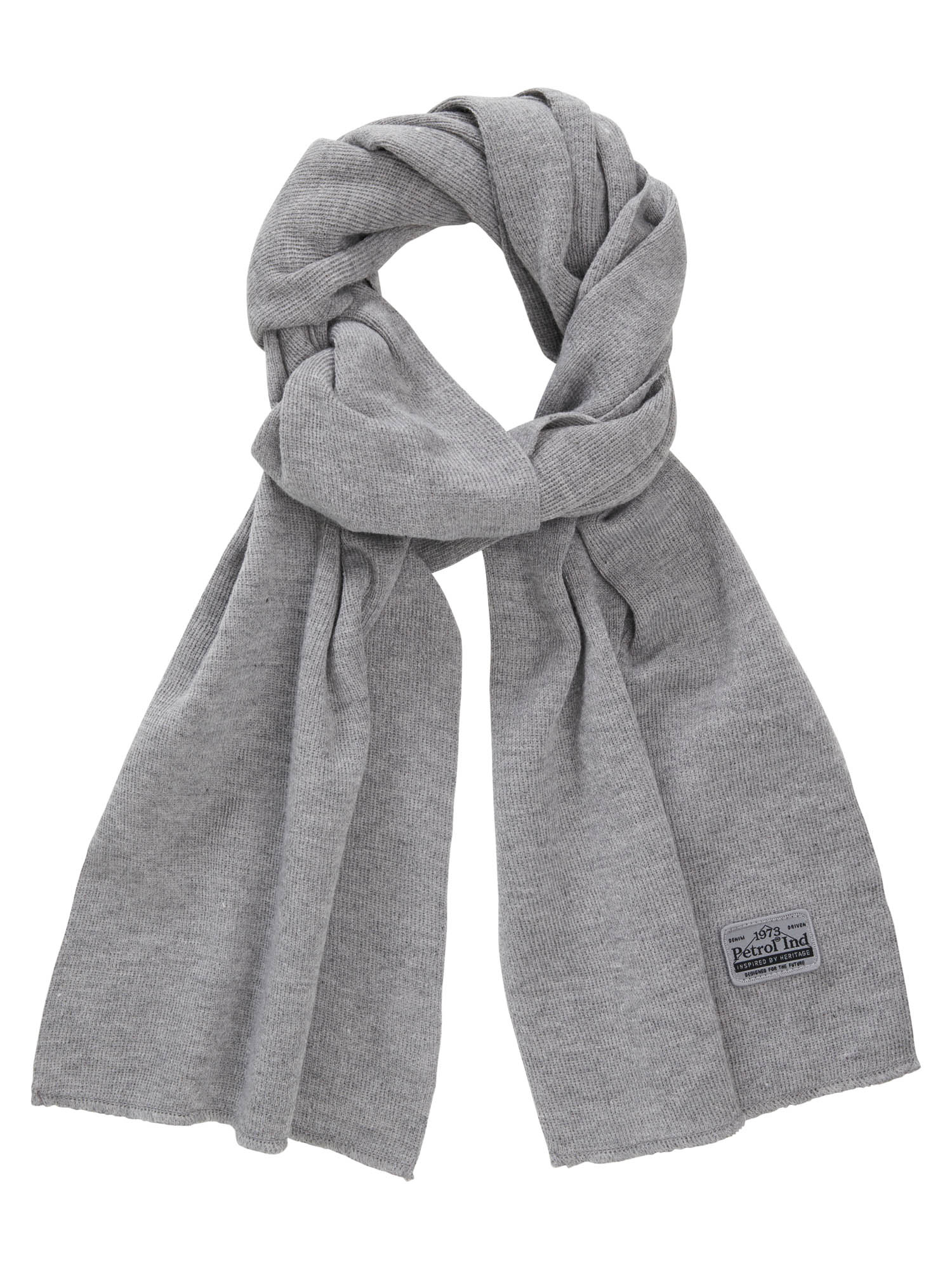 Petrol M-3030-Scr820 - Men Accesoires Scarf (9038 Light Grey Melee)