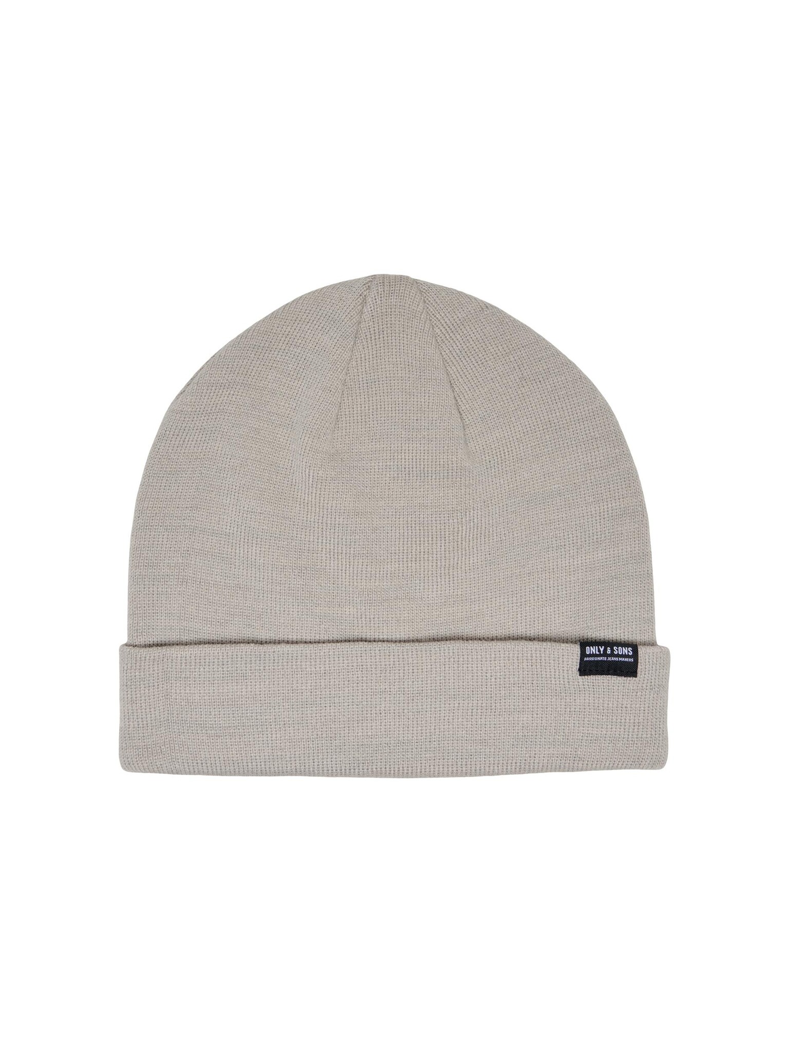 Only & Sons Onsevan Life Knit Beanie (261395 Silver Lining)