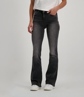 Cars Jeans MICHELLE Flare Den.Black Used