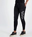 MAREN Skinny Emb. Black Twill