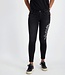 MAREN Skinny Emb. Black Twill