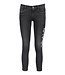 MAREN Skinny Emb. Black Twill