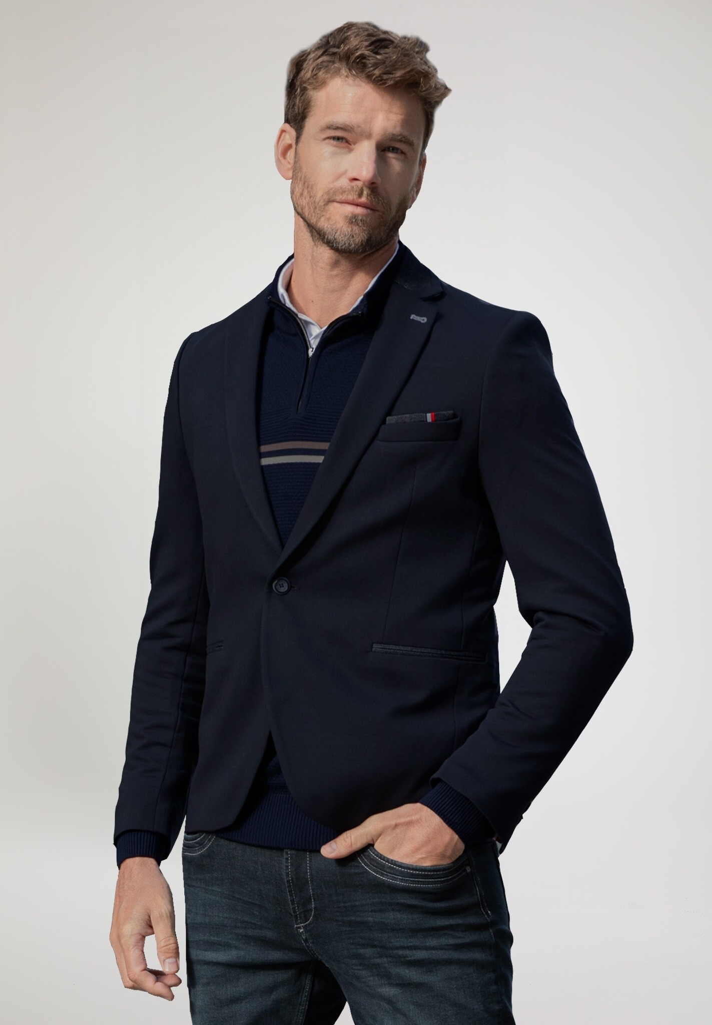 Gabbiano 2180 Suit Blazer (Navy)