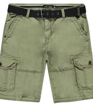 Cars Jeans DURRAS SHORT COTTON OLIVE