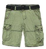 Cars Jeans DURRAS SHORT COTTON OLIVE