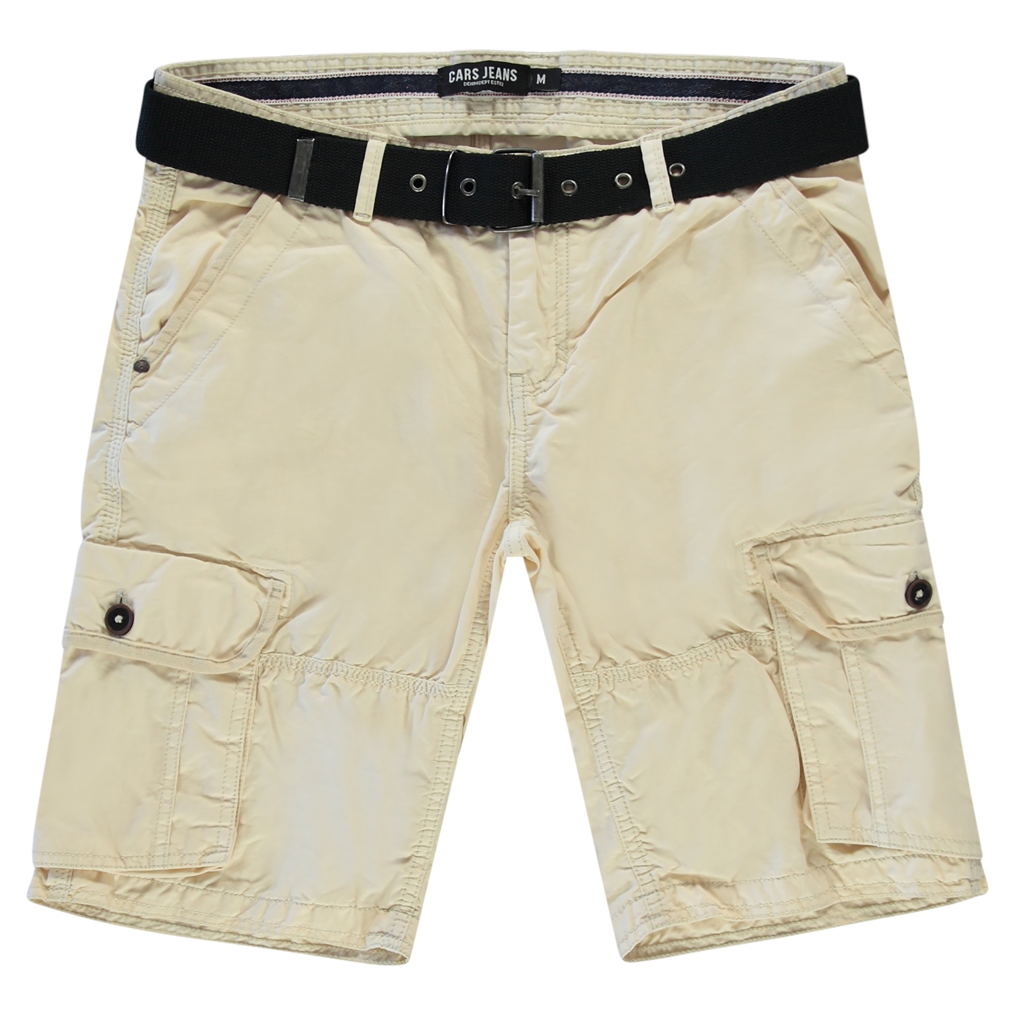 Cars Jeans DURRAS SHORT COTTON Sand