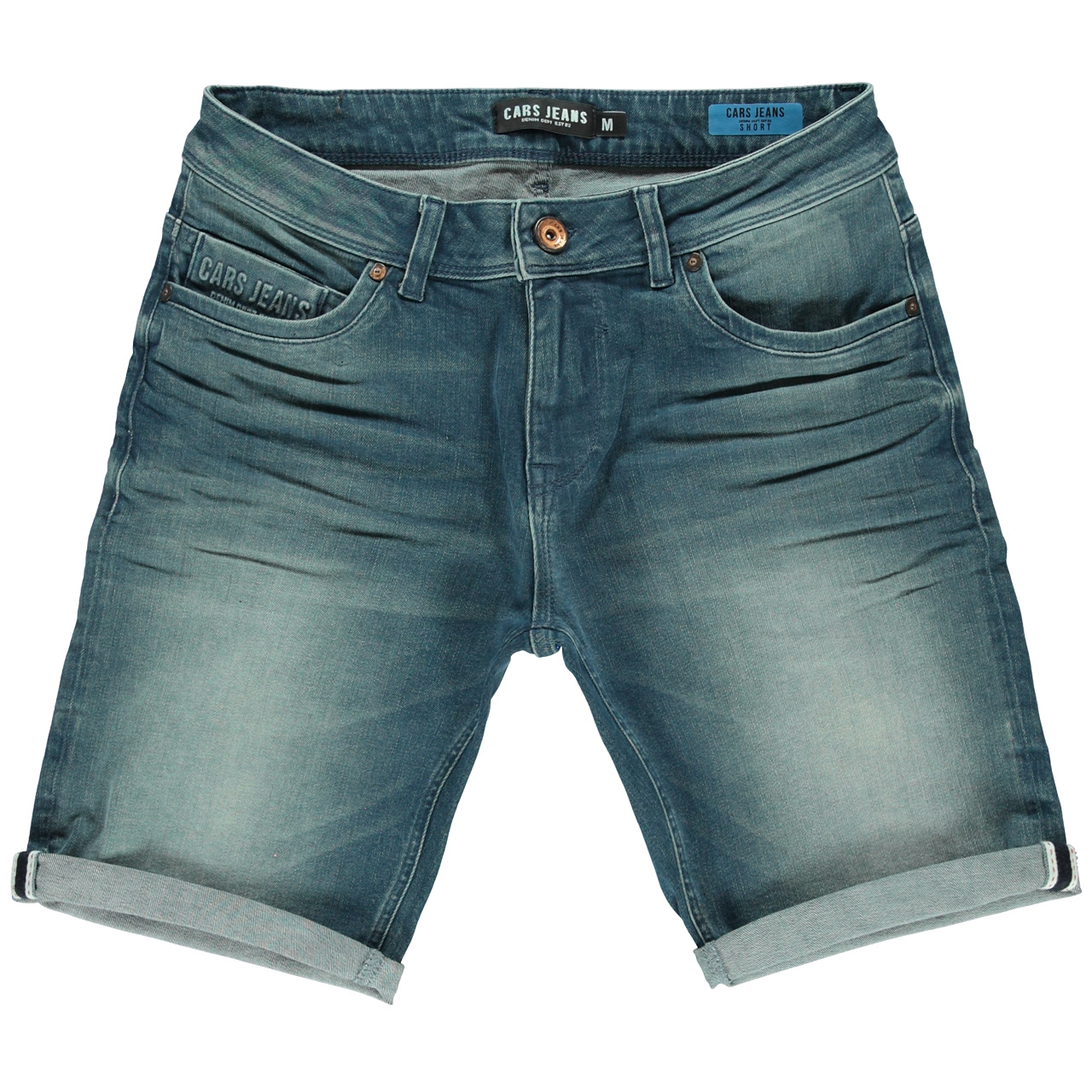 Cars Jeans BARCKS SHORT DEN LION BLUE