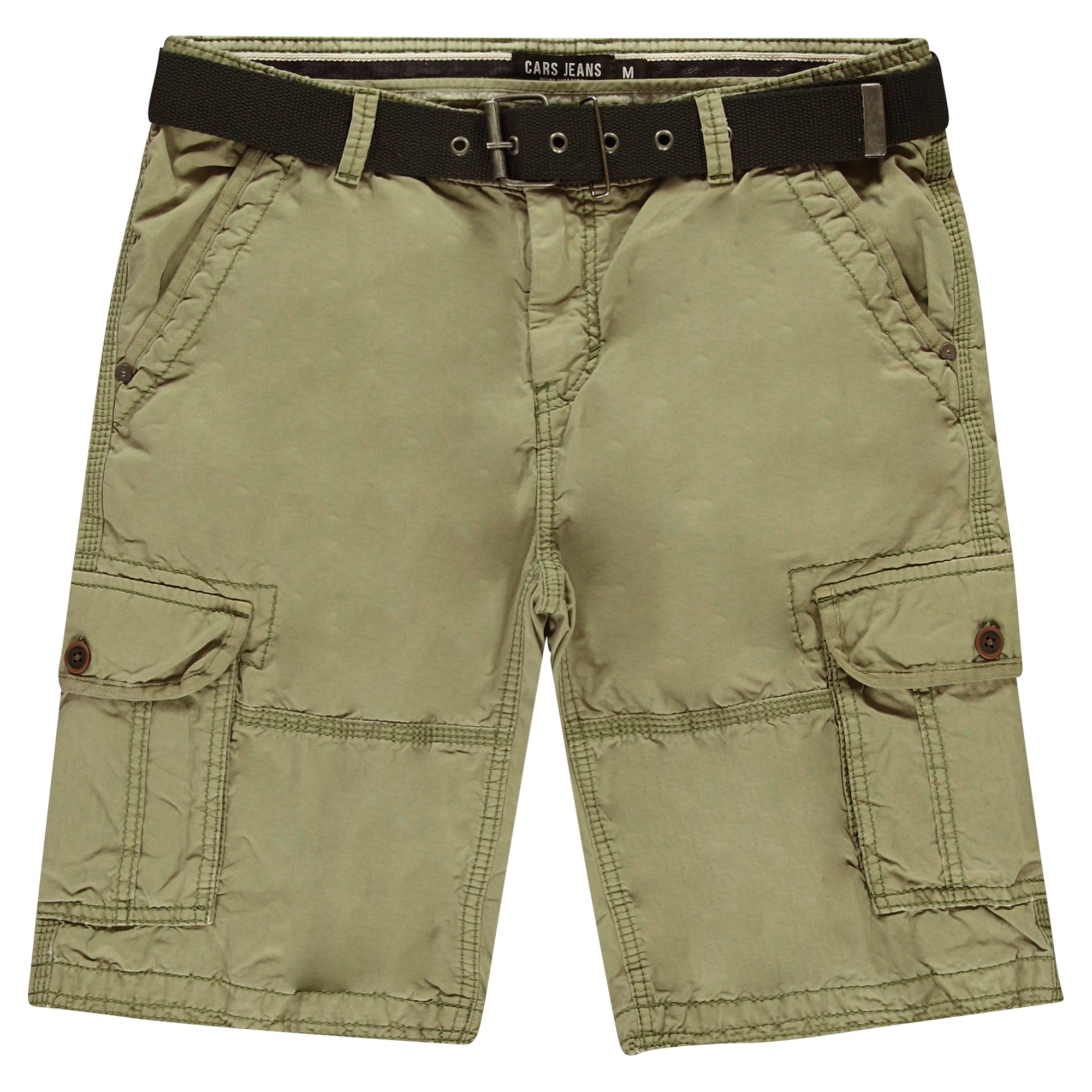 Cars Jeans DURRAS SHORT COTTON KHAKI