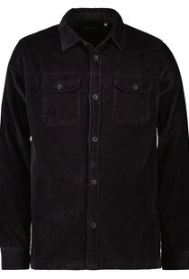 STEVE Corduroy Shirt LS Black