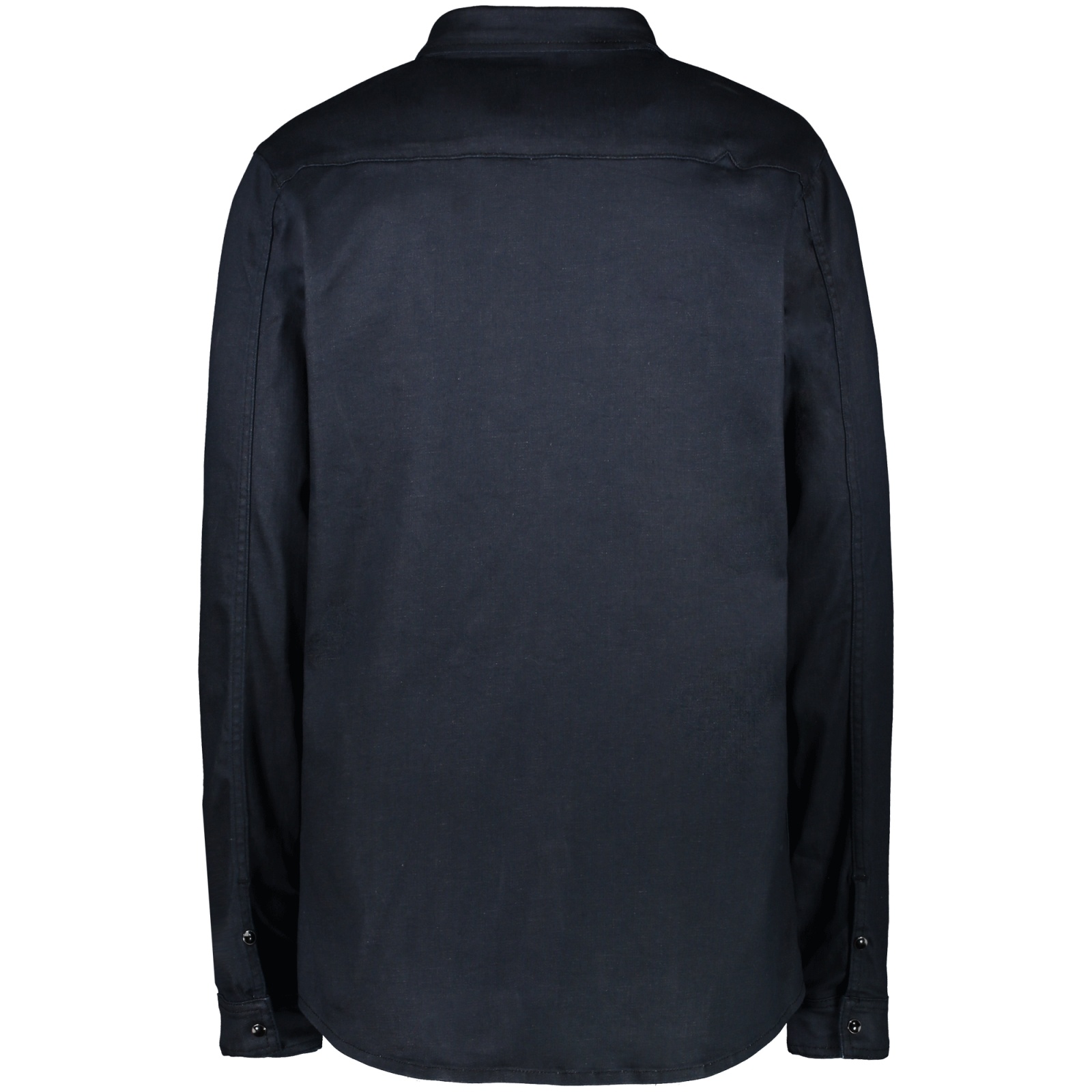 MASMORE Shirt Denim Blue Coated