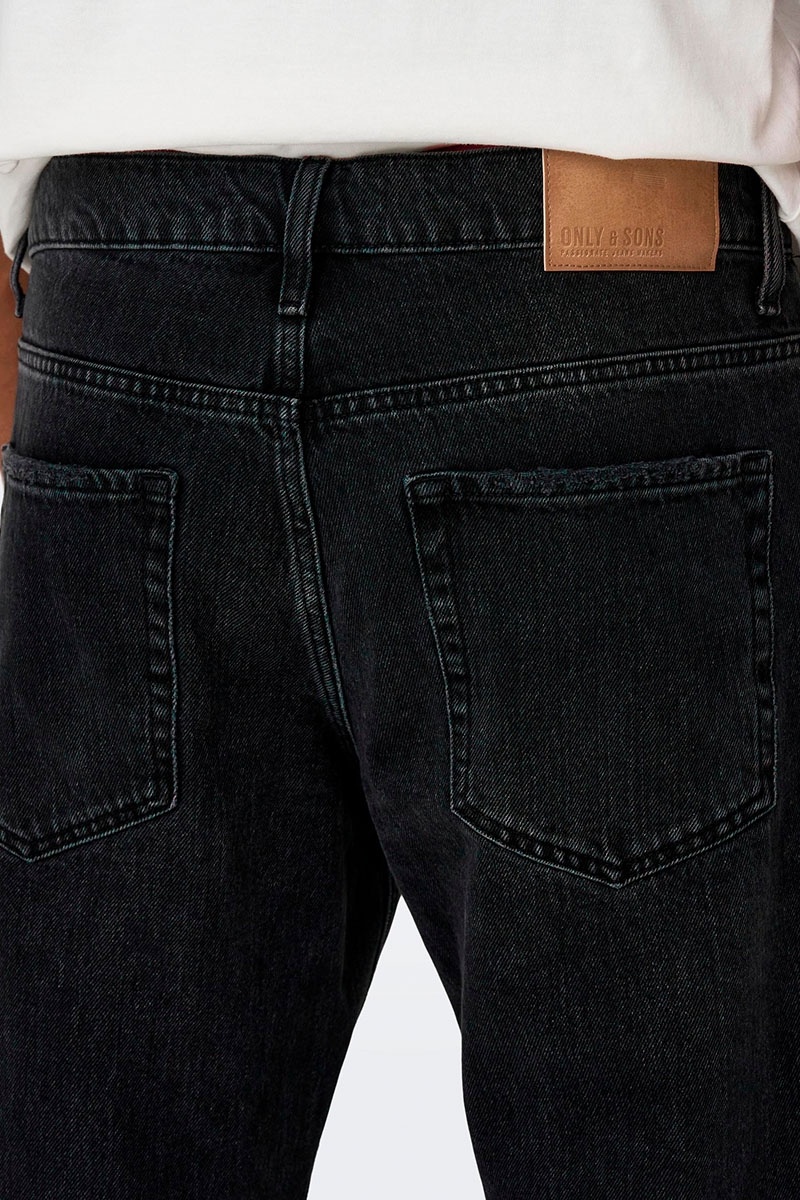 ONSEDGE STRAIGHT BLACK 6985 TAI DNM NOOS (BLACK DENIM)
