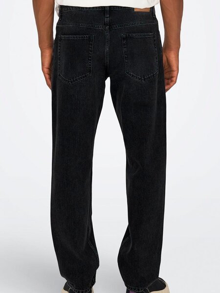 Only & Sons ONSEDGE STRAIGHT BLACK 6985 TAI DNM NOOS (BLACK DENIM)