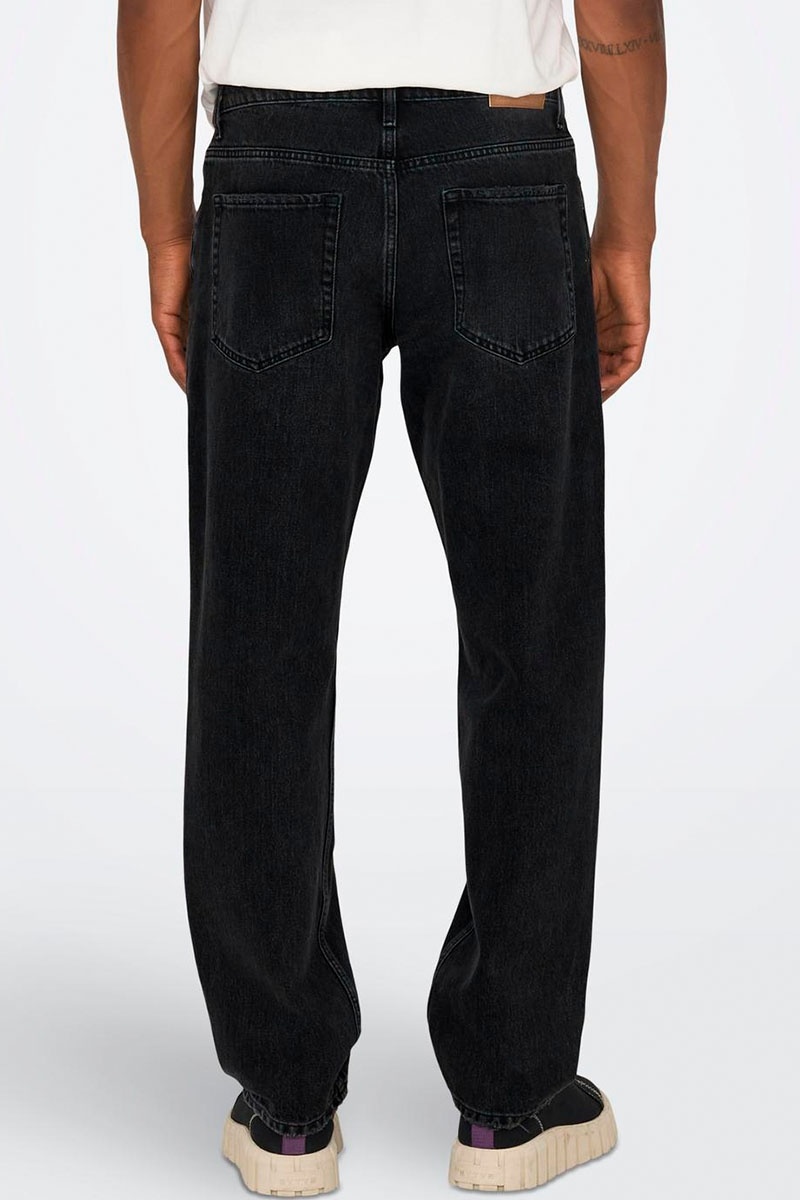 ONSEDGE STRAIGHT BLACK 6985 TAI DNM NOOS (BLACK DENIM)