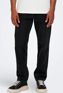 ONSEDGE STRAIGHT BLACK 6985 TAI DNM NOOS (BLACK DENIM)