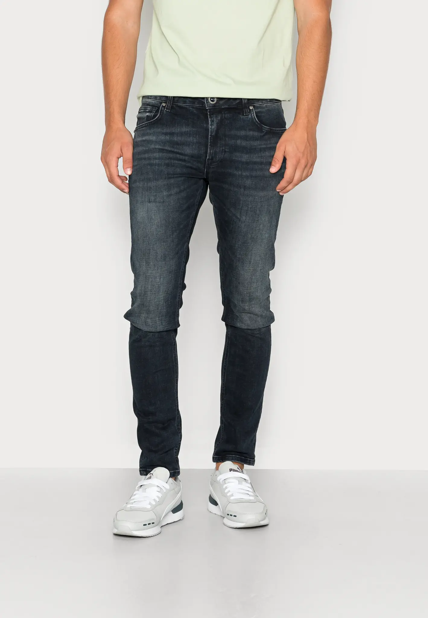 Cars Jeans ZEPLIN Str.Denim Blue Black