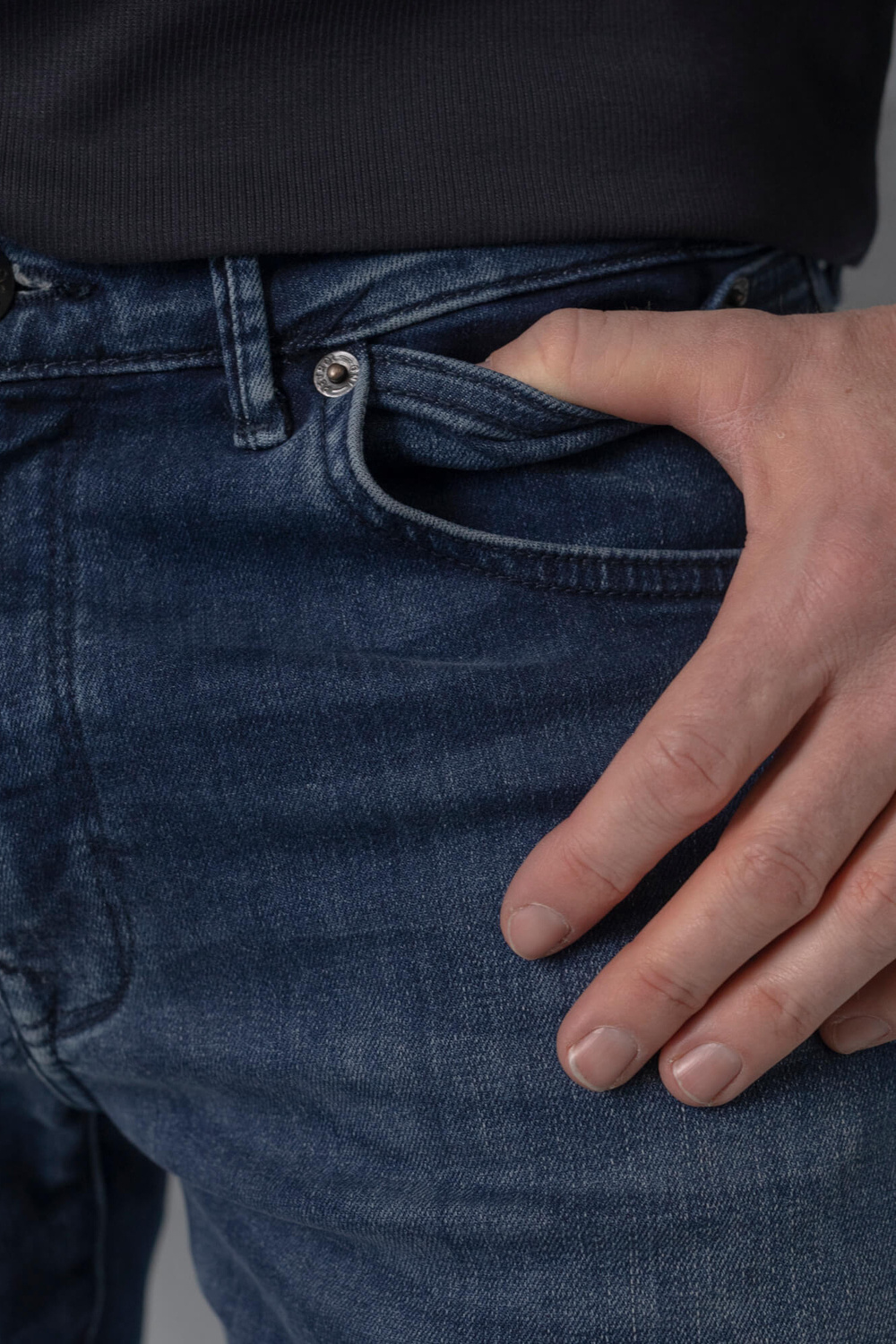 SEAHAM - Men Denim Slim Fit (5804 Dark Coated)