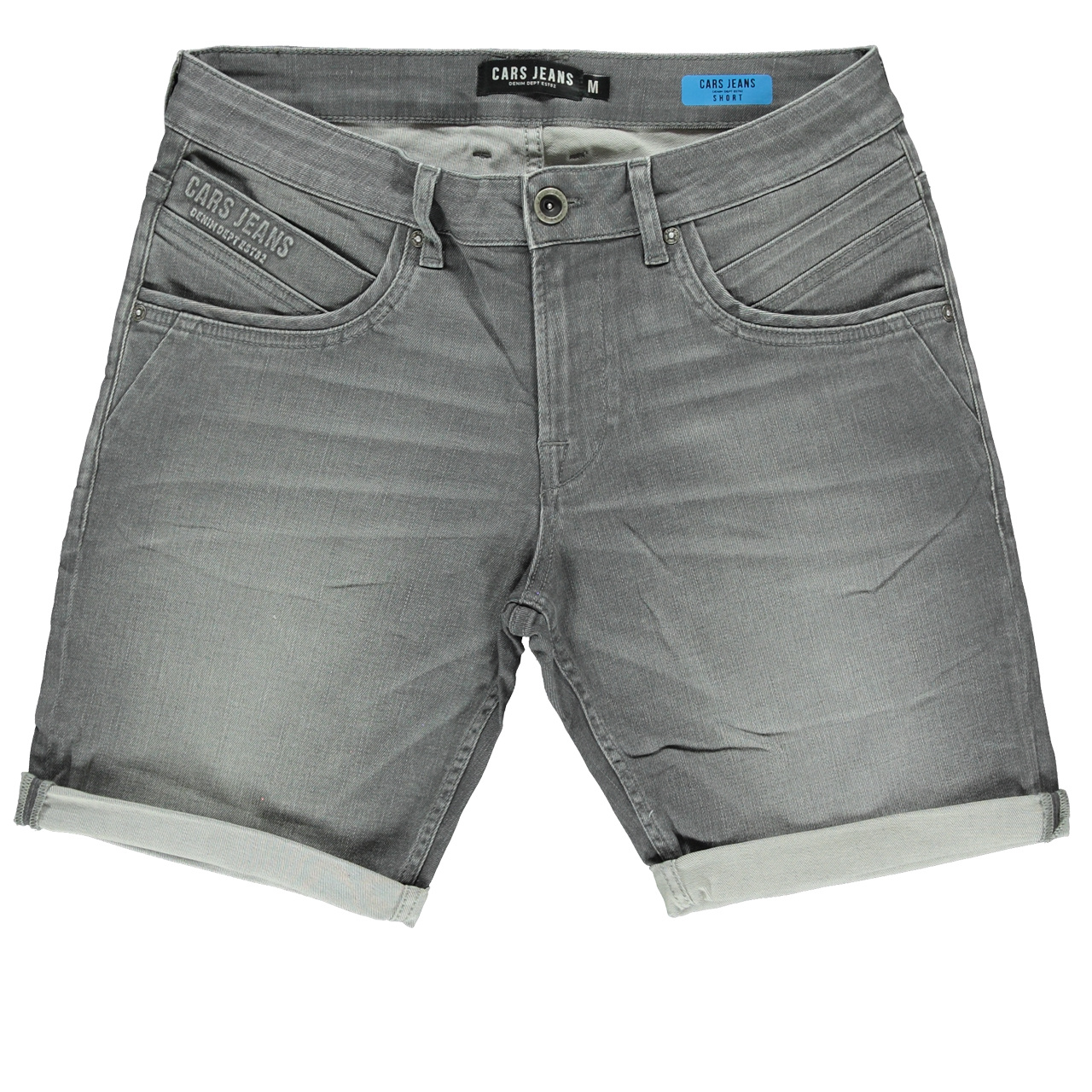 Cars Jeans HENRY SHORT DEN.GREY USED