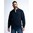 Petrol M-1040-SWC316  MEN VEST COLLAR ZIP (Navy 5178)