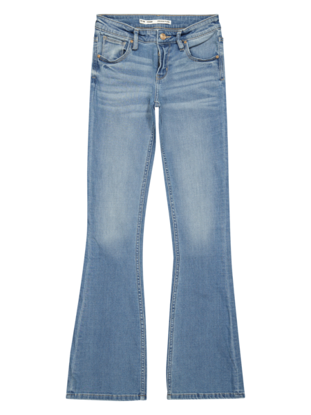 RAIZZED WOMEN Eclipse Mid Blue Stone Flare Jeans