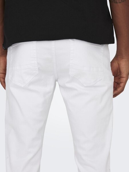 Only & Sons Onsloom Slim White Denim 6529 Jeans (212714 White Denim)