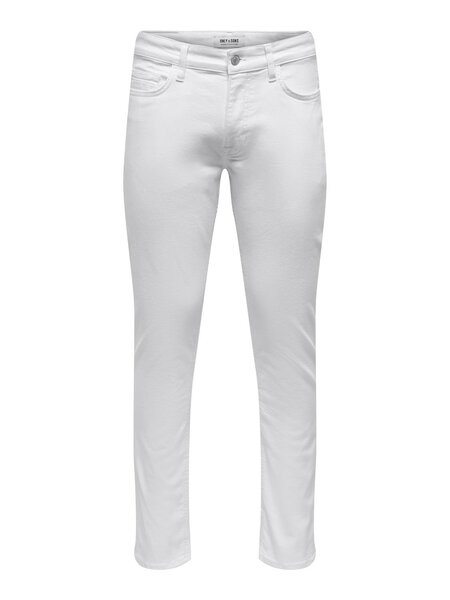 Only & Sons Onsloom Slim White Denim 6529 Jeans (212714 White Denim)