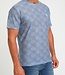 154540 Tile Blue T-shirt print