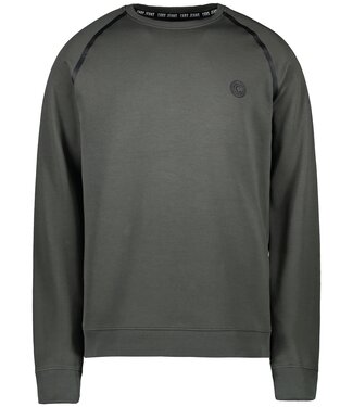 Cars Jeans TREASS Crew Neck Army