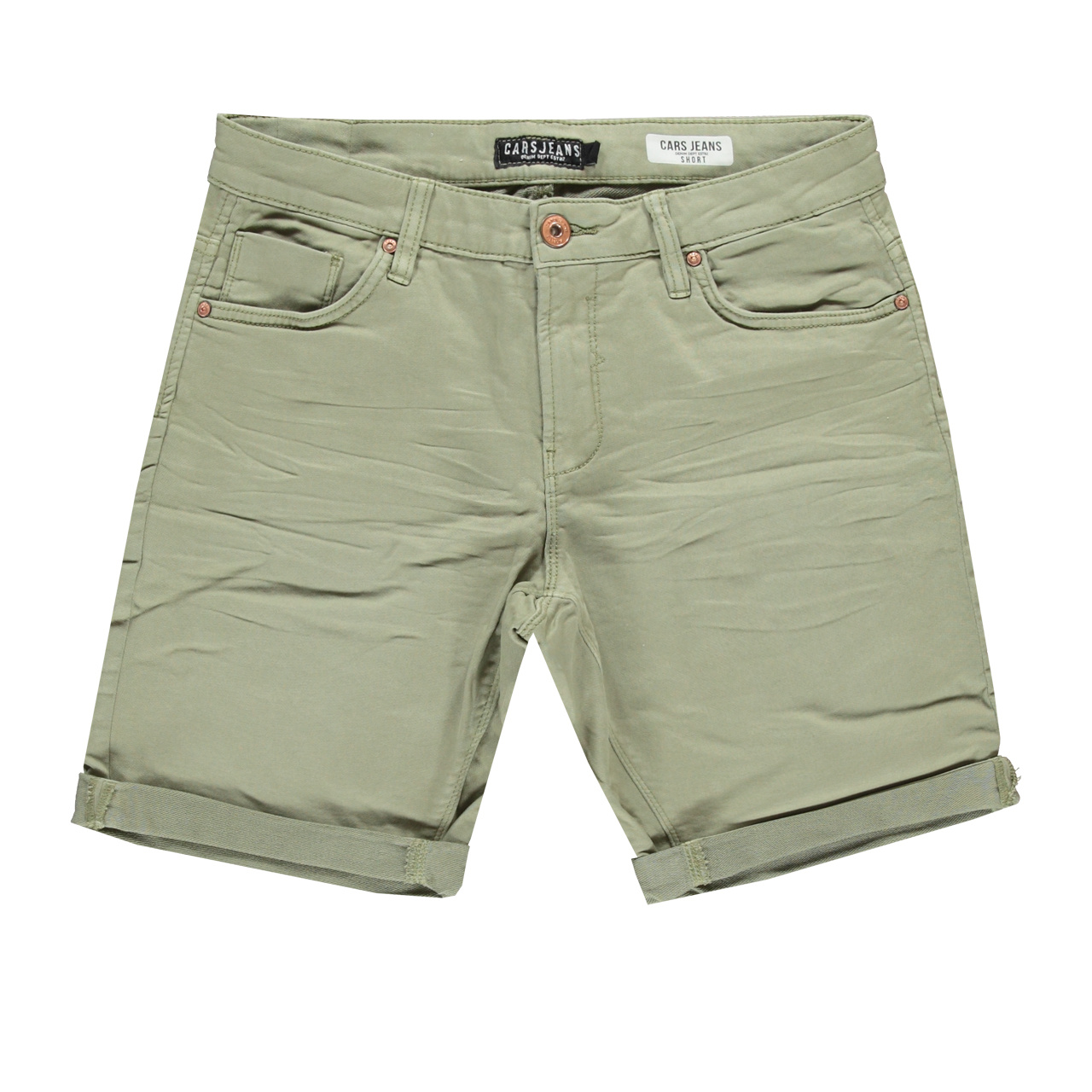 Cars Jeans TUCKY Short Col.OLIVE