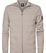 M-1040-KWC212 MEN KNITWEAR COLLAR CARDIGUAN (Sand Dust 7128)