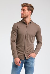 333510 Premium Overhemd (Deep Taupe 4444)