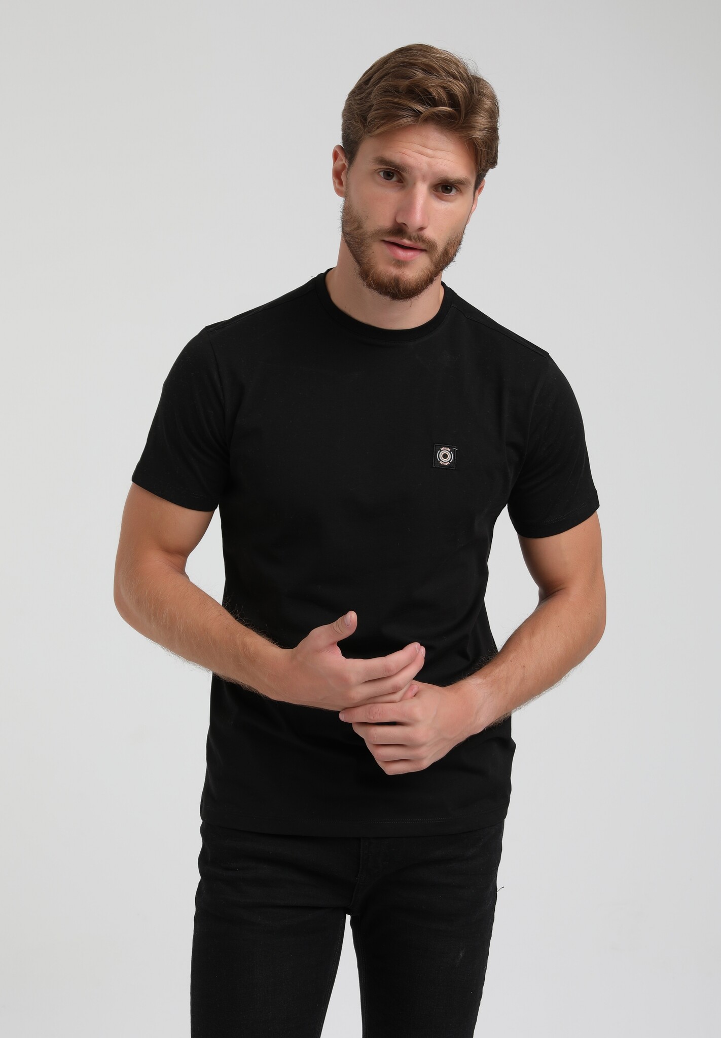 Gabbiano Premium Basic T-shirt (Black 201)