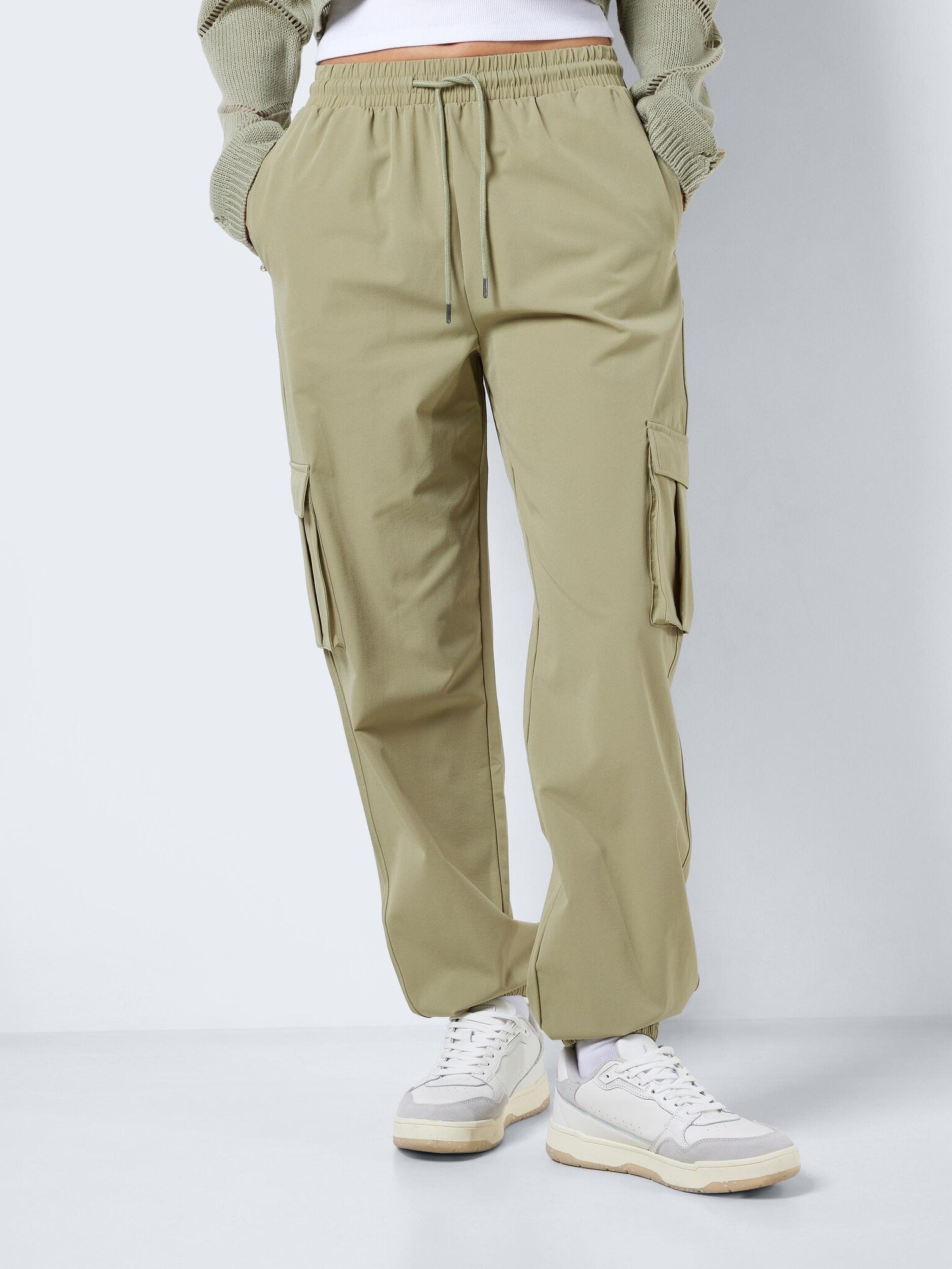 NOISY MAY KIRBY HW Cargo Pants (Sage)