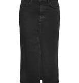 NOISY MAY KATH NW Long Skirt (Black Denim)