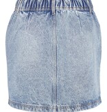 NOISY MAY NMREGINA HW Denim Skirt (Light Blue Used)