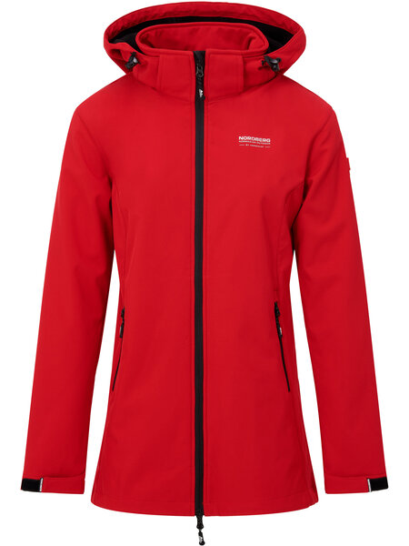 Nordberg IRIS Ladies Softshell Jacket RED