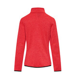 Nordberg ANDREA Knitted Fleece Jacket Red Melange