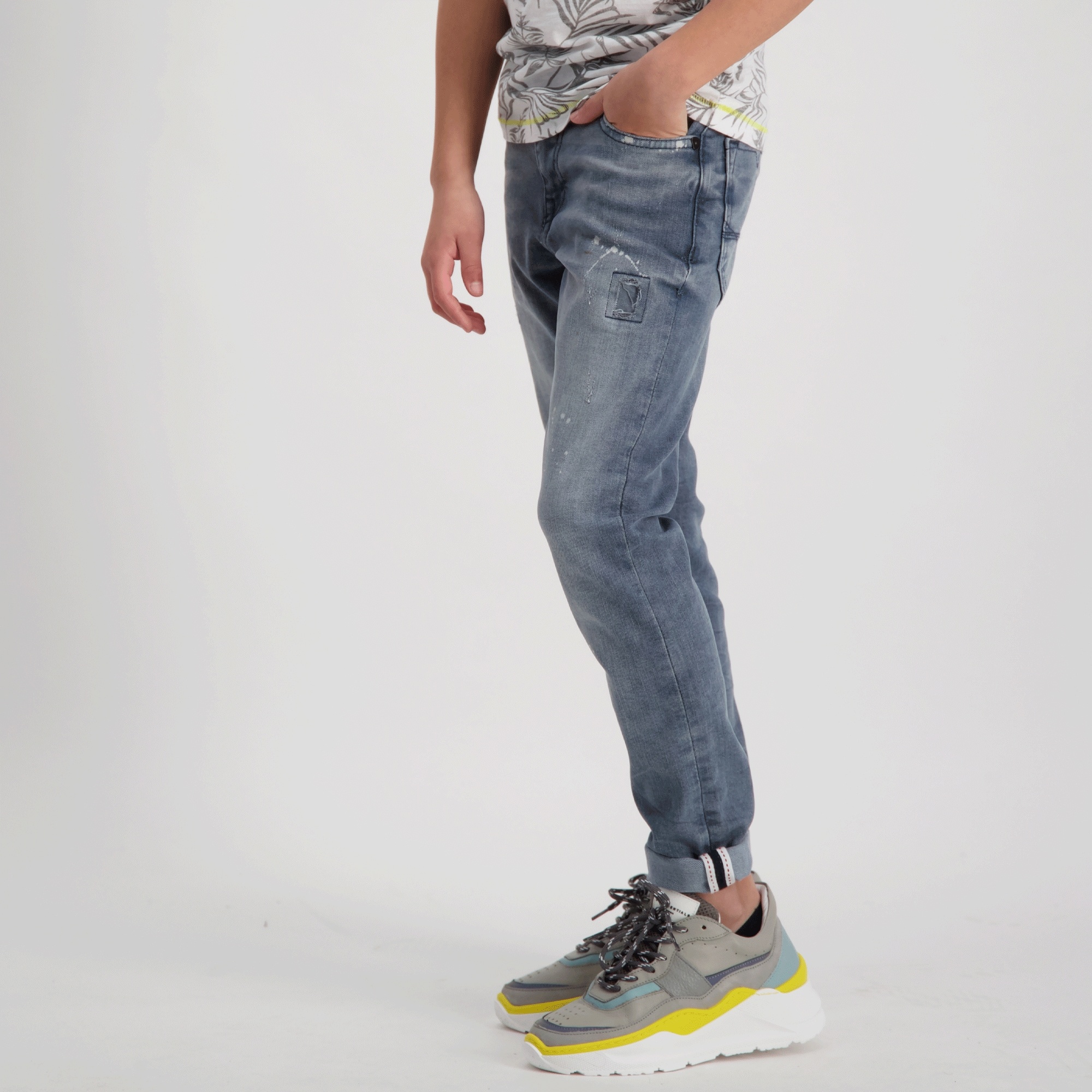 Kids ARON Magnette Grey Blue