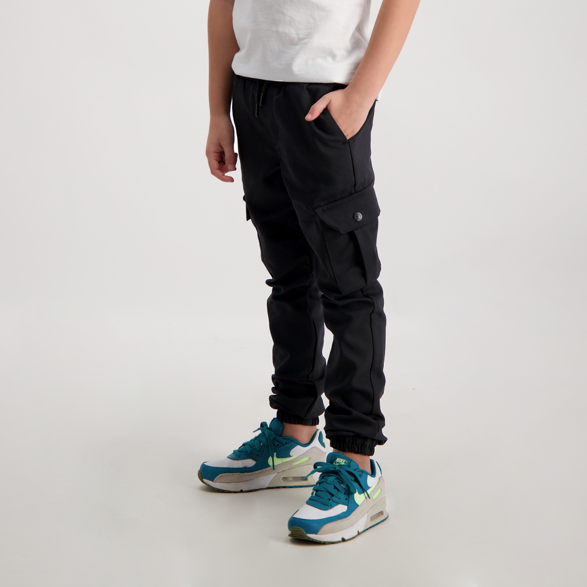 Kids BATTLE Str. Pant Black