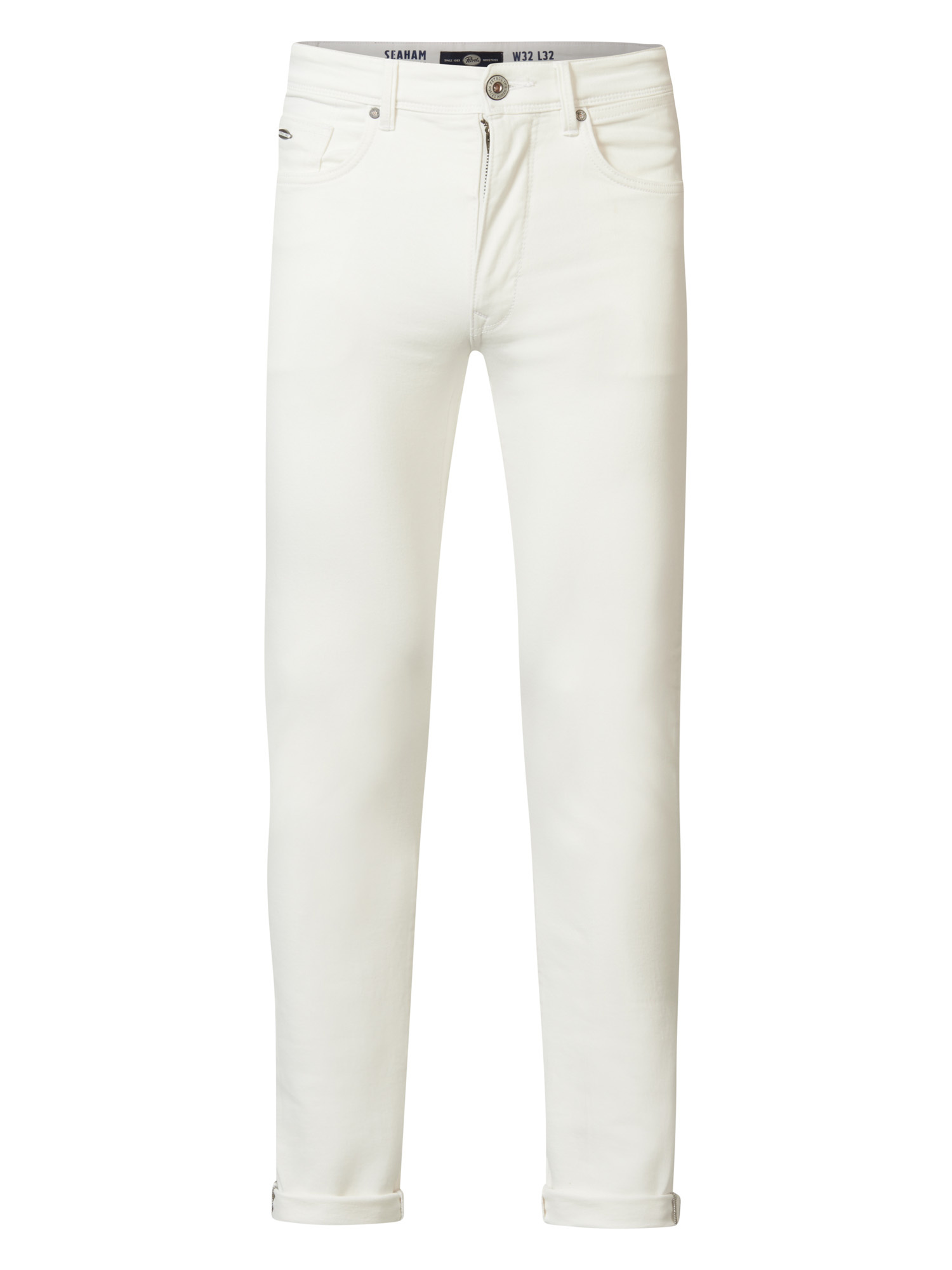 Petrol M-1040-DNM007 Seaham Coloured - Denim Slim Fit (0000 Bright White)