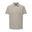 Only & Sons Onskian Reg Seersucker SS Polo Silver Lining