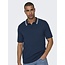 Only & Sons Onsdennis Life Reg 12 SS Polo Knit Dress Blue