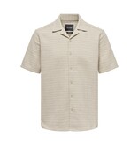 Only & Sons ONSNASH LIFE REG RESORT SS SHIRT CHINCHILLA