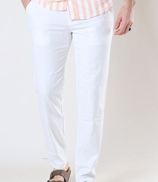 Only & Sons ONSMARK TAP 0011 COTTON LINEN PNT WHITE