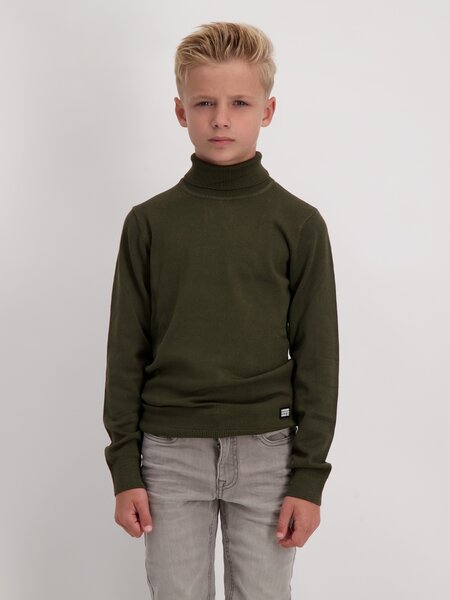 Cars Jeans Kids BYRREL Turtle Neck Army