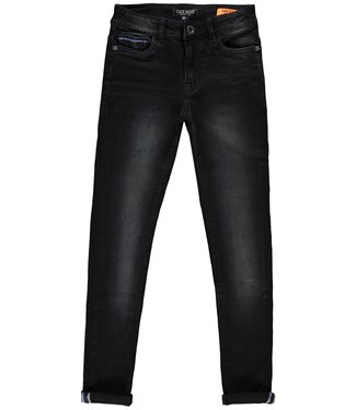 Cars Jeans KIDS DIEGO Den. Black Overdyed Wash