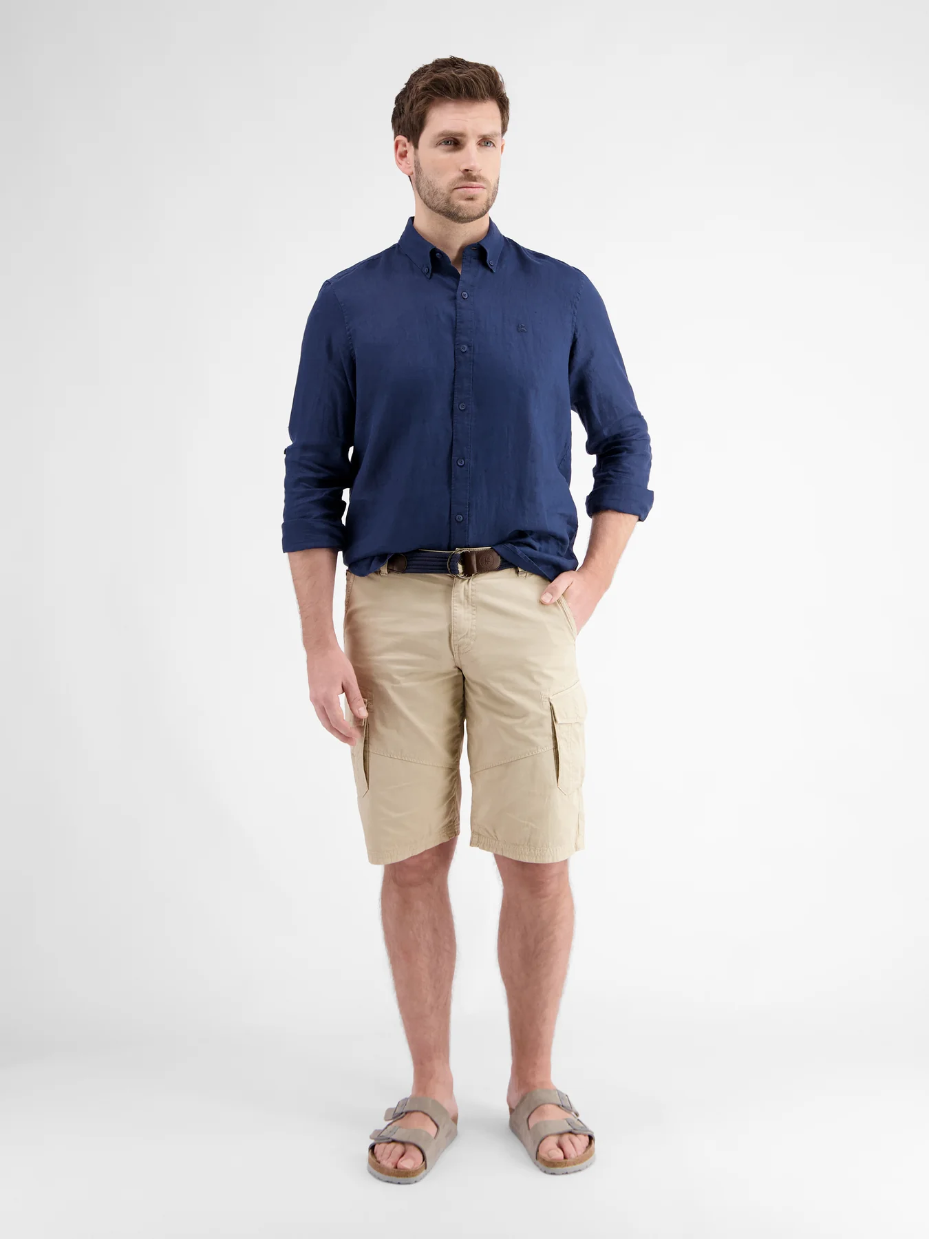 2449210 T12 Hose Kurz (705 Light Dune Beig)