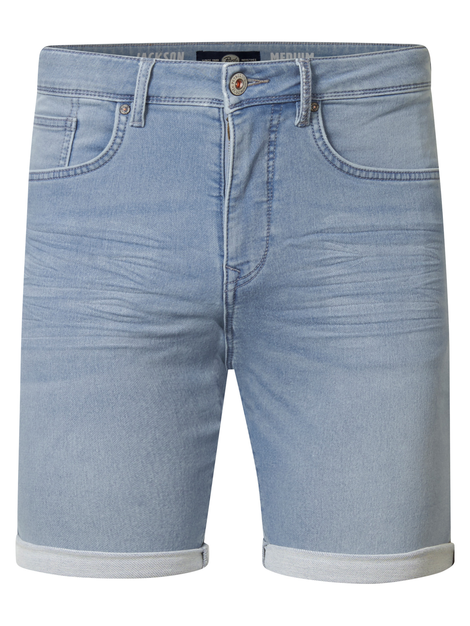 Petrol JACKSON JOGG-Denim Short Slim Fit M-1040-SHO001 (bleached 5700)