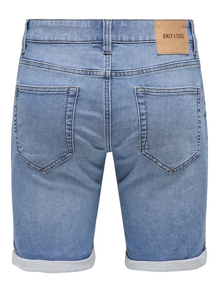 Only & Sons ONSPLY JOG Blue Shorts PK 8584 (218950 Blue Denim)