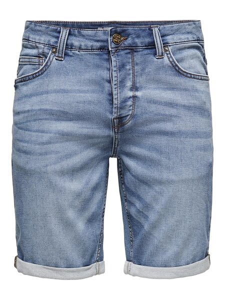 Only & Sons ONSPLY JOG Blue Shorts PK 8584 (218950 Blue Denim)