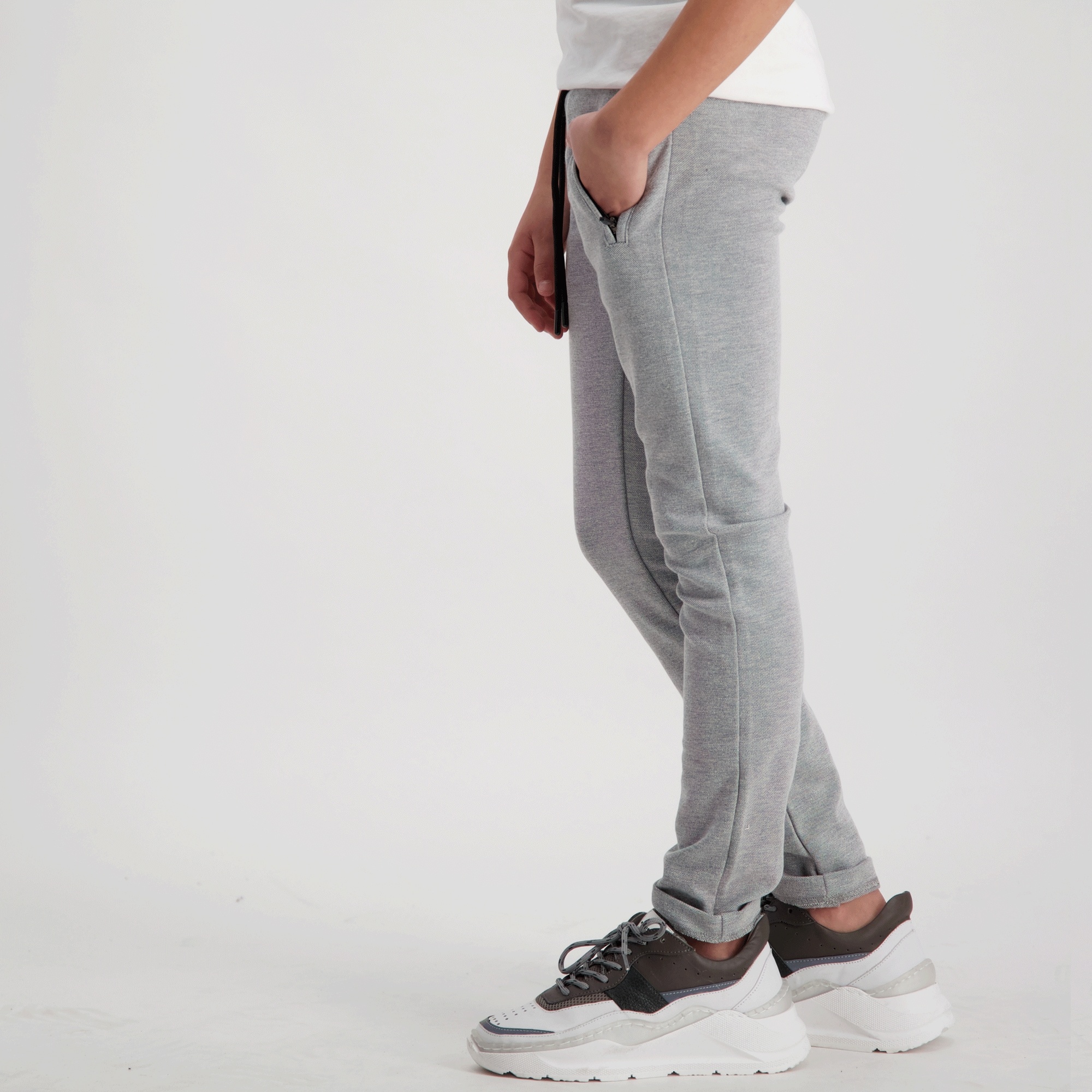 Kids GROPE SW Trouser Stone Grey